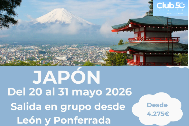 Grupo Club 50 Japón Mayo 2026